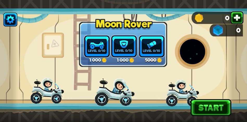 Moon Driver Prototype banner